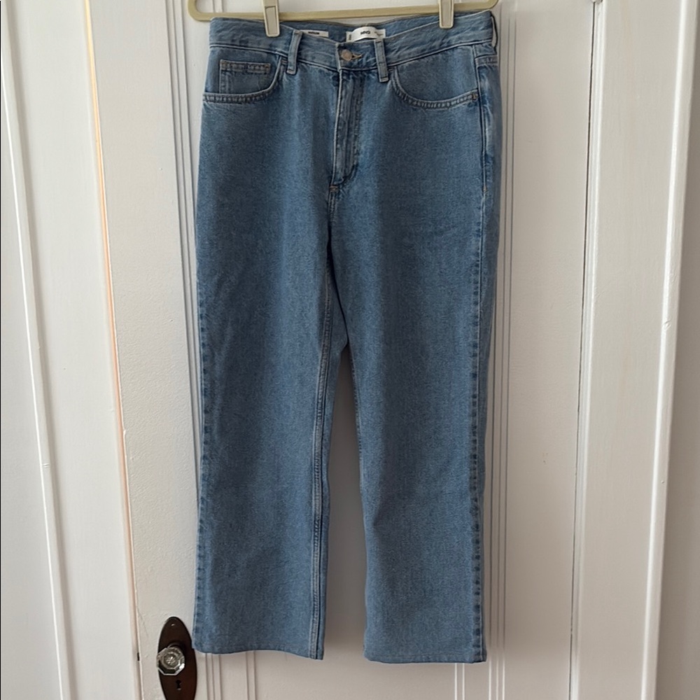 MNG Mango Classic Blue Denim Jeans Matilda size 8